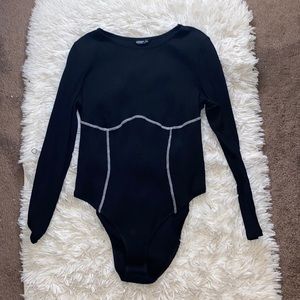 Shein Black Bodysuit Size 1X